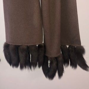 Sable and Cashmere Shawl